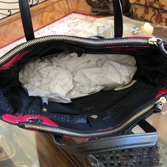NWT, kate spade Alyse Wilson road Poppy handbag - Picture 3 of 7
